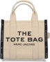 Marc Jacobs De Jacquard Small Traveler Tote Bag in zandkleur Beige Dames - Thumbnail 12