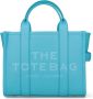Marc Jacobs Totes The Leather Medium Tote Bag in blauw - Thumbnail 1