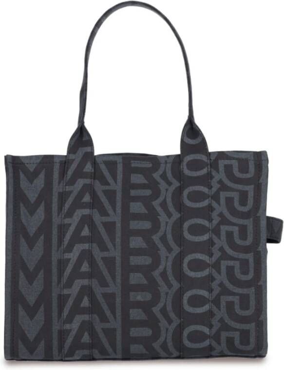 Marc Jacobs Crossbody bags The Outline Monogram Large Tote Bag in zwart