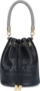 Marc Jacobs Totes Small The Bucket Leather Bag in black