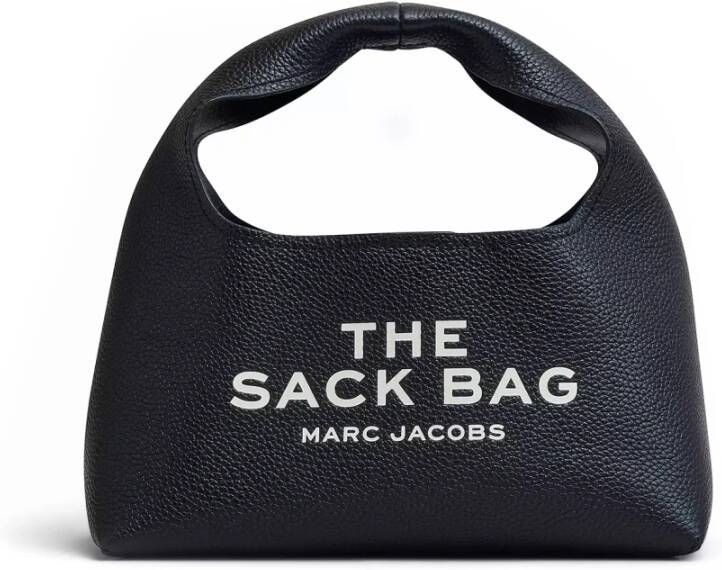 Marc Jacobs Miniature Sack Bag in zwart leer Black Dames