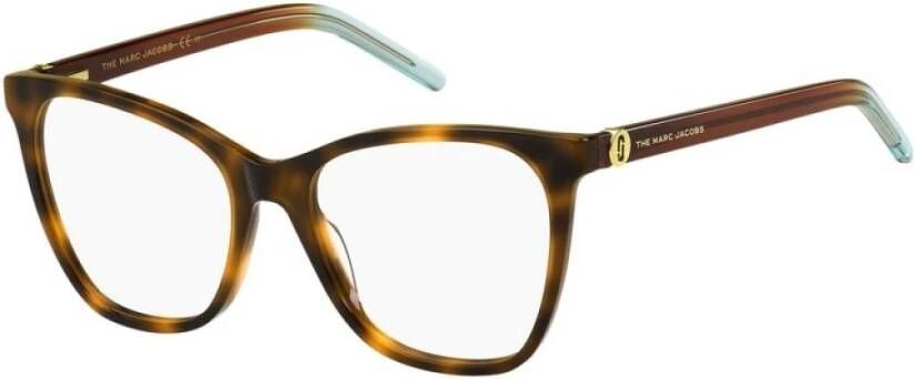 Marc Jacobs Vlinder-vormige Bril voor Vrouwen Brown Dames