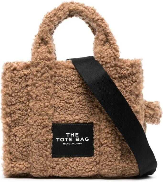 Marc Jacobs Gezellige Klassieke Kleine Tote Tas Brown Dames
