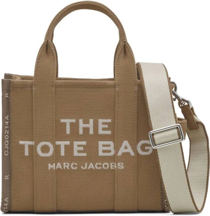 Marc Jacobs Bruine Mini Tote Tas Brown Dames