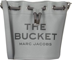 Marc Jacobs Totes The Leather Bucket Bag in gray