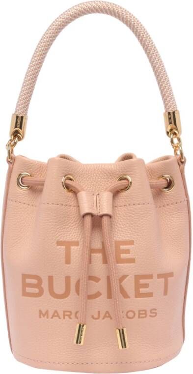 Marc Jacobs Roze Leren Bucket Tas Roze Dames