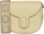 Marc Jacobs Crossbody bags The J Marc Small Saddle Bag in beige - Thumbnail 10