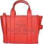 Marc Jacobs The Leather Tote kleine shopper Rood - Thumbnail 7
