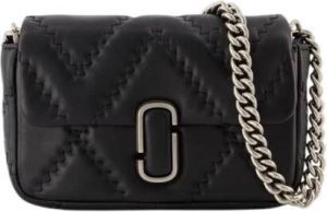 Marc Jacobs Crossbody bags The Quilted Leather J Marc Mini Shoulder bag in black