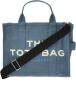 Marc Jacobs Blauwe Traveler Tote Bag met Logo Blue Dames - Thumbnail 5