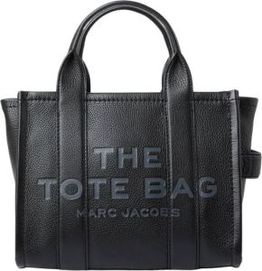 Marc Jacobs Totes The Leather Mini Tote Bag in black