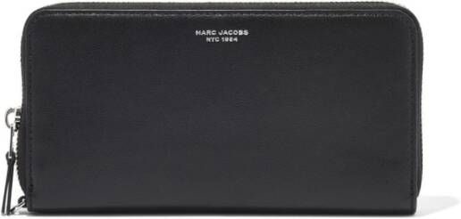 Marc Jacobs Georganiseerde Essentials: Continental Wristlet in Zwart Black Dames