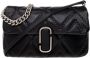 Marc Jacobs Crossbody bags The Quilted Leather J Marc Large Shoulder Bag in zwart - Thumbnail 8