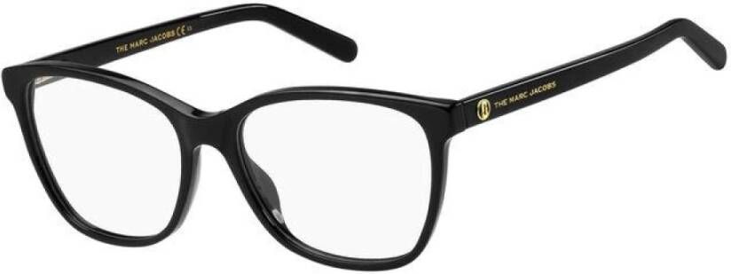 Marc Jacobs Klassieke zwarte acetaatbril Black Dames
