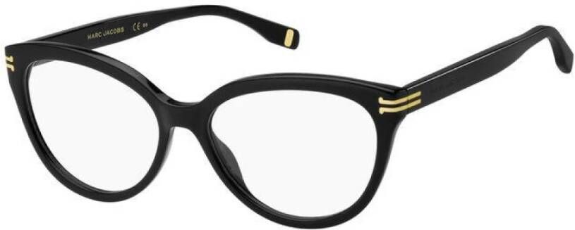 Marc Jacobs Klassieke zwarte acetaatbril Black Dames