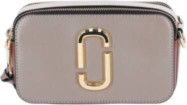 Marc Jacobs The Snapshot Kleine Camera Tas in Taupe Gray Dames