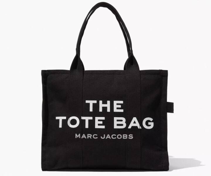Marc Jacobs Grote Tote Tas Zwart Katoen Nieuw voorjaar-zomer 2020 Zwart Unisex