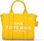 Marc Jacobs Totes The Micro Tote Bag Leather in geel - Thumbnail 1