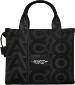 Marc Jacobs Totes The Outline Monogram Mini Tote Bag in black