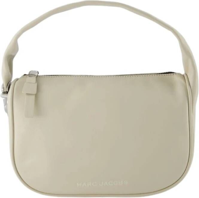 Marc Jacobs Hobo bags Pushlock Mini Hobo Bag Cloud White Leather in beige