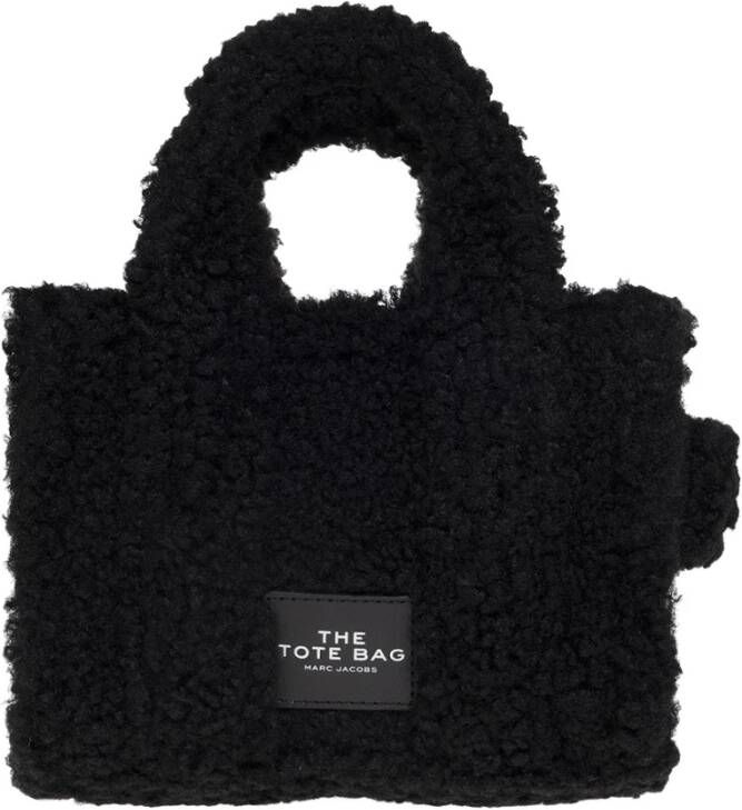 Marc Jacobs Totes The Micro Tote Bag Teddy in zwart