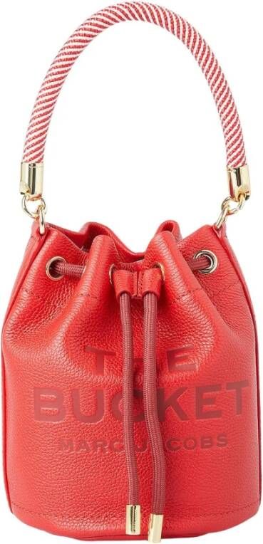 Marc Jacobs Stijlvolle emmer tas voor dagelijks gebruik Red Dames