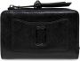 Marc Jacobs Zwarte Portemonnee met Logopatch Black Dames - Thumbnail 1