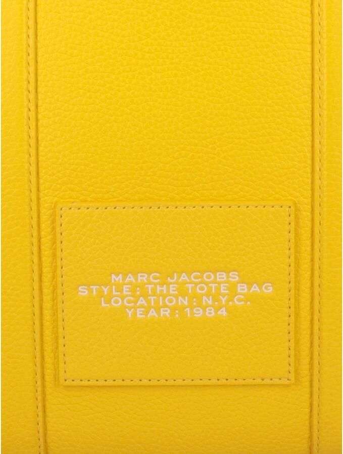 Marc Jacobs Totes The Leather Small Tote Bag Leather in geel - Foto 5