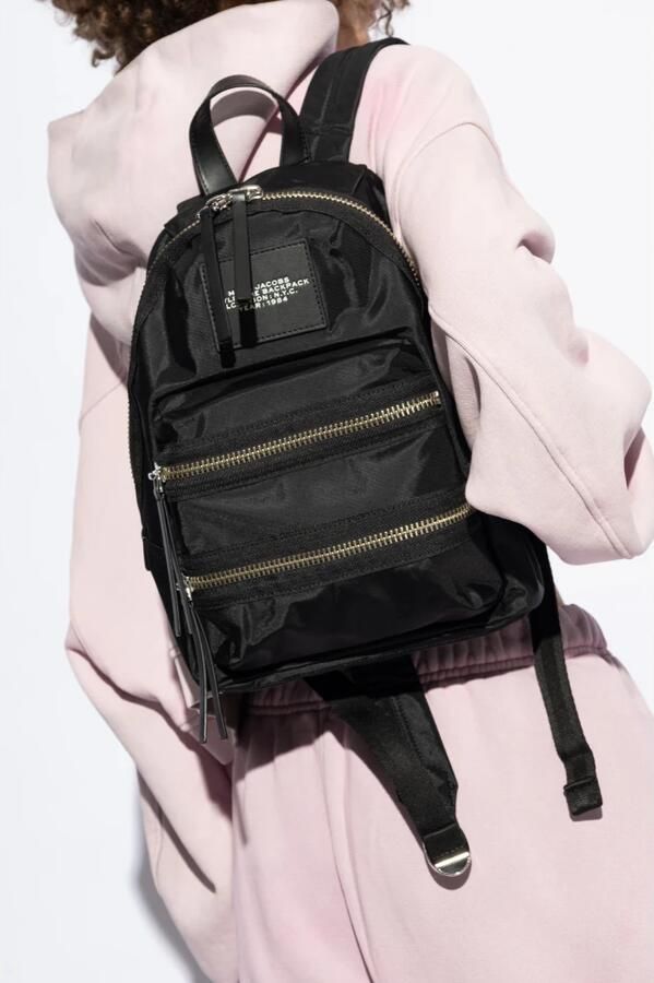 Marc Jacobs Middelgrote Rugzak Stijlvol en Praktisch Black Dames - Foto 4