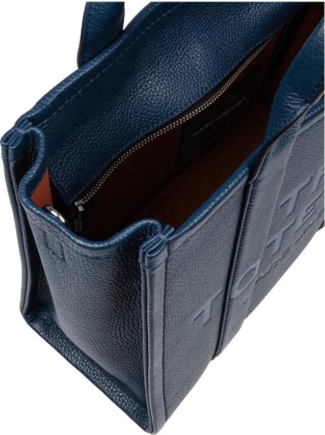 Marc Jacobs Shoppers & Totes The Leather Medium Tote Bag Leather in blauw - Foto 4