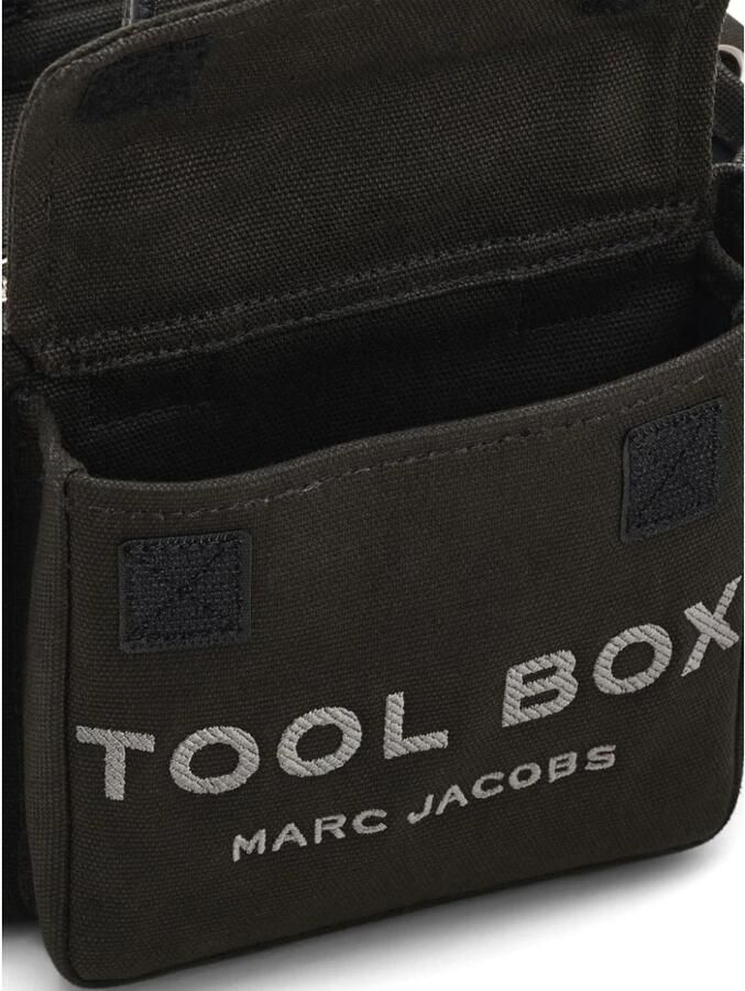 Marc Jacobs Canvas Crossbody Tool Box Tas Black Dames - Foto 5