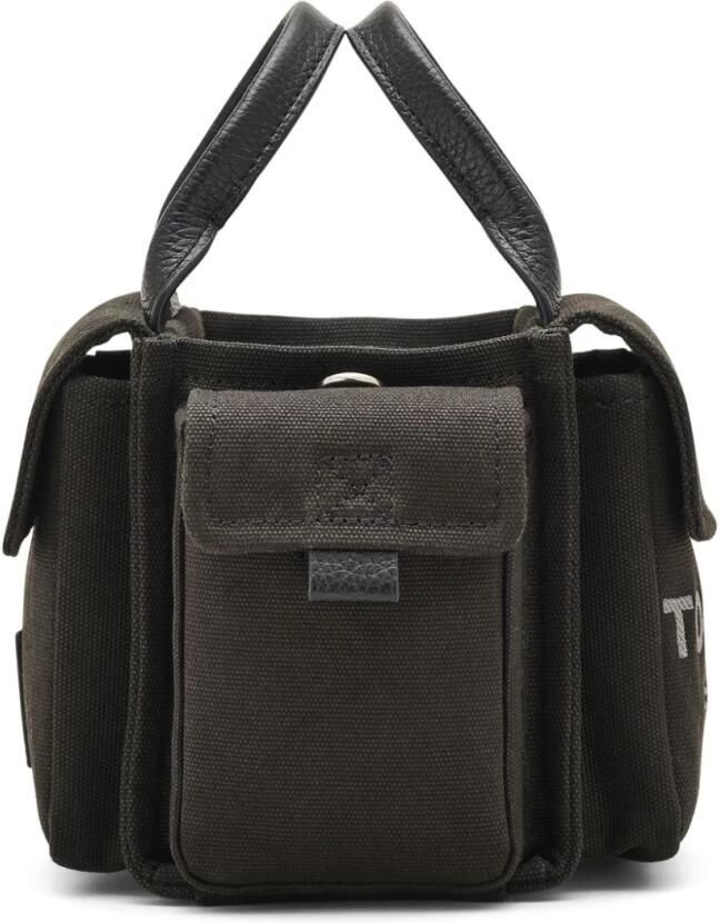 Marc Jacobs Canvas Crossbody Tool Box Tas Black Dames - Foto 10