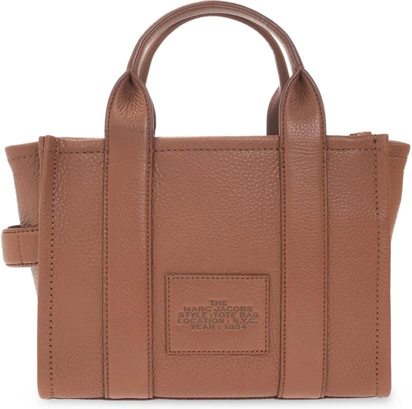 Marc Jacobs Mini Tote van Hoge Kwaliteit Leer Brown Dames - Foto 3