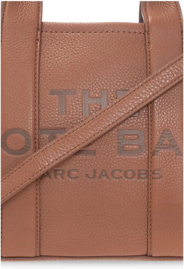 Marc Jacobs Mini Tote van Hoge Kwaliteit Leer Brown Dames - Foto 8