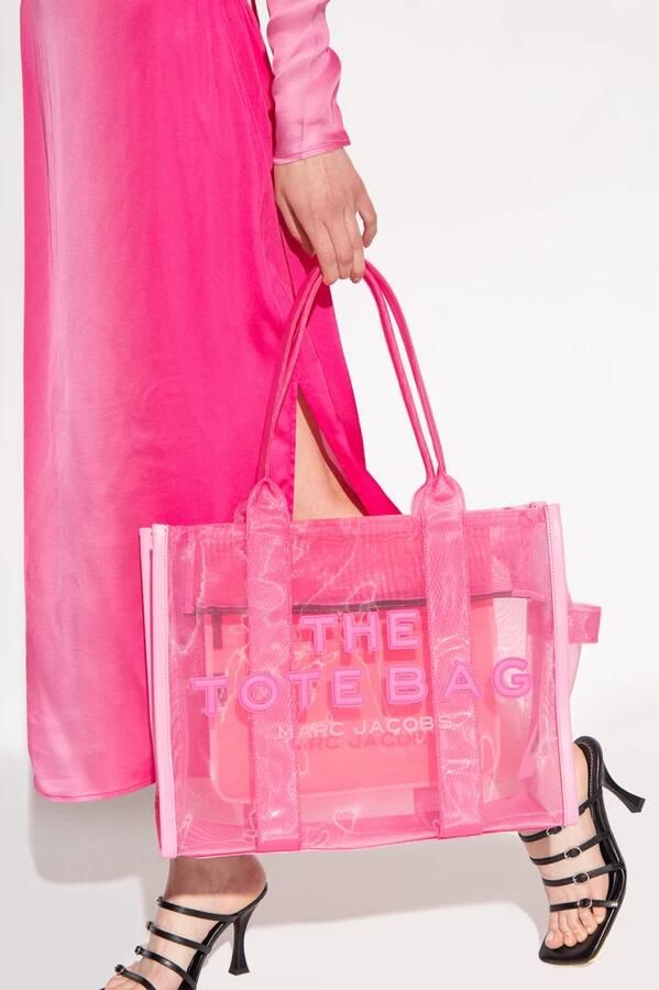 Marc Jacobs De grote mesh tote shopper tas Pink Heren - Foto 5