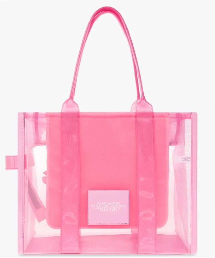 Marc Jacobs De grote mesh tote shopper tas Pink Heren - Foto 2
