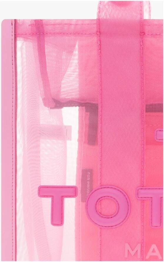 Marc Jacobs De grote mesh tote shopper tas Pink Heren - Foto 6