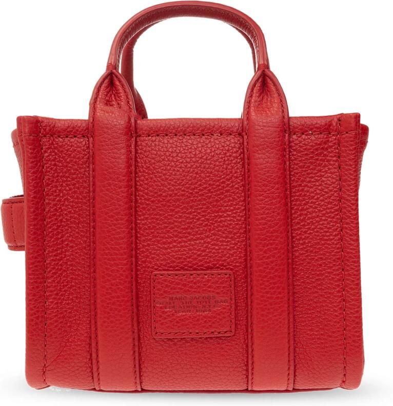 Marc Jacobs Totes & shoppers The Micro Tote in rood - Foto 5