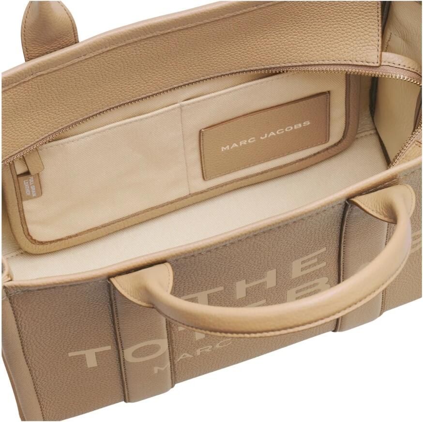 Marc Jacobs The Leather Medium Traveler Tote Bag Beige Dames - Foto 2