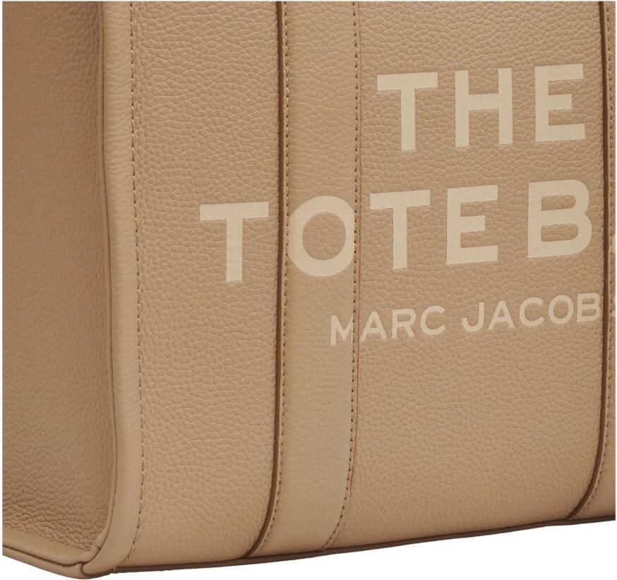 Marc Jacobs The Leather Medium Traveler Tote Bag Beige Dames - Foto 4
