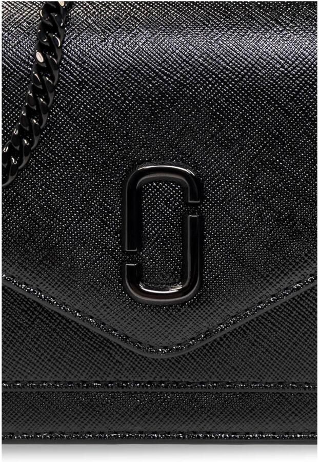 Marc Jacobs The Longshot Chain Wallet in zwart leer Black Dames - Foto 2