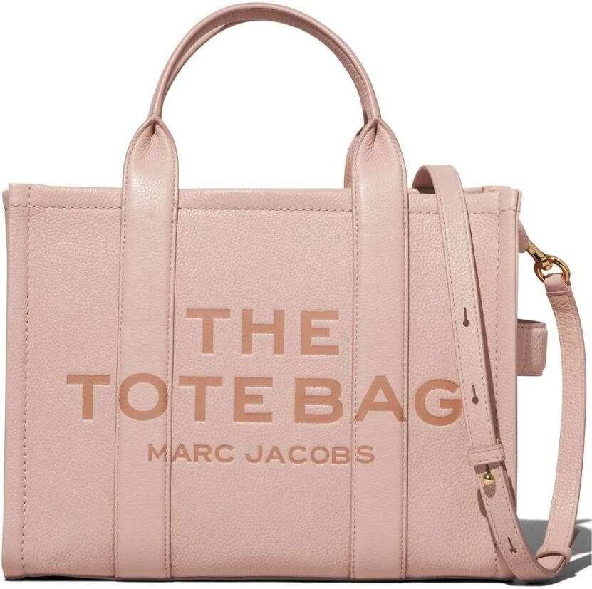 Marc Jacobs Totes & shoppers The Medium Tote in poeder roze - Foto 3