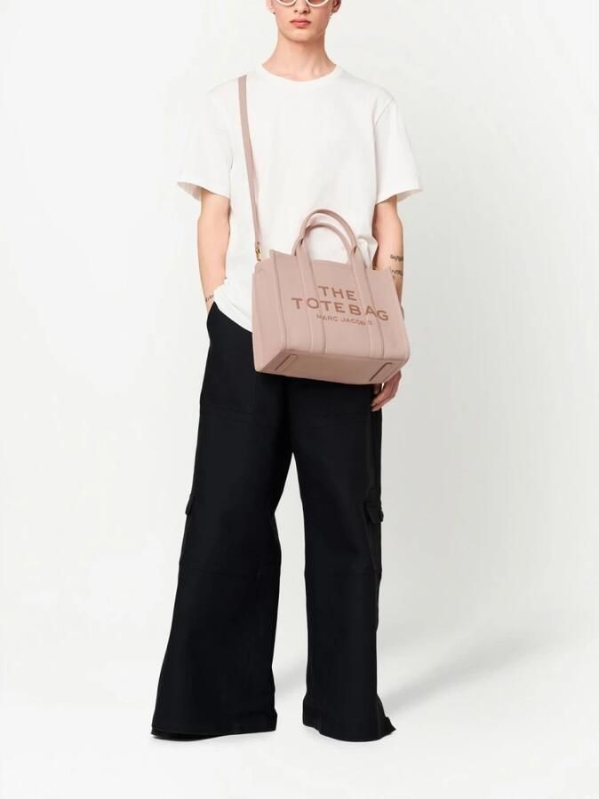 Marc Jacobs Totes & shoppers The Medium Tote in poeder roze - Foto 7