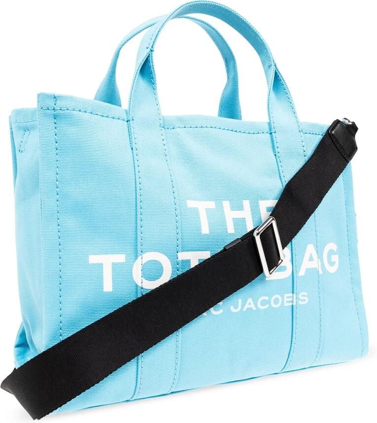 Marc Jacobs Canvas Tote Bag The Medium Style Blue Dames - Foto 4