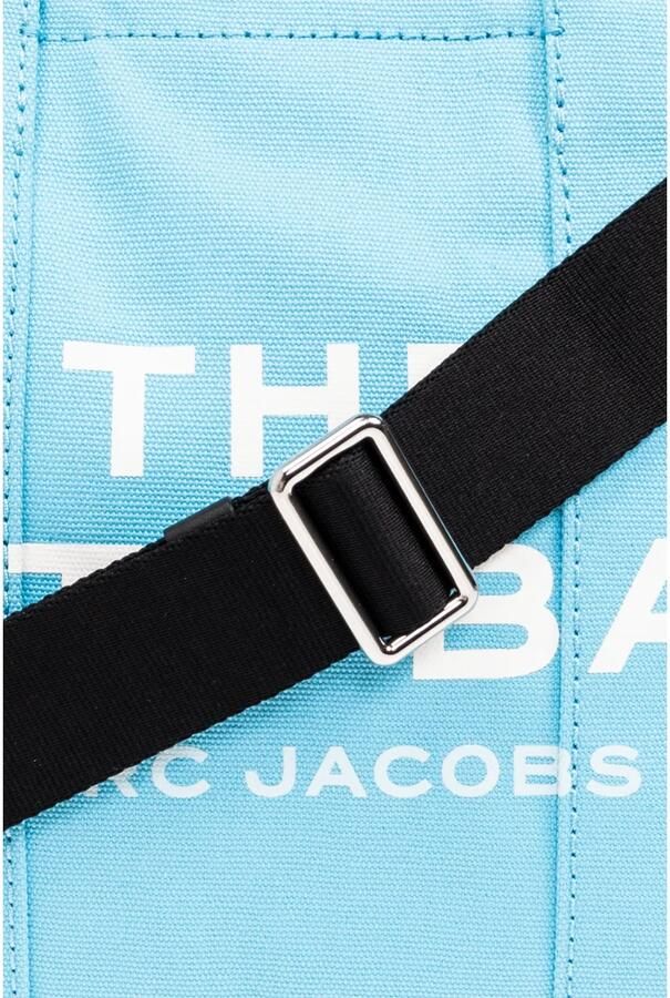 Marc Jacobs Canvas Tote Bag The Medium Style Blue Dames - Foto 5