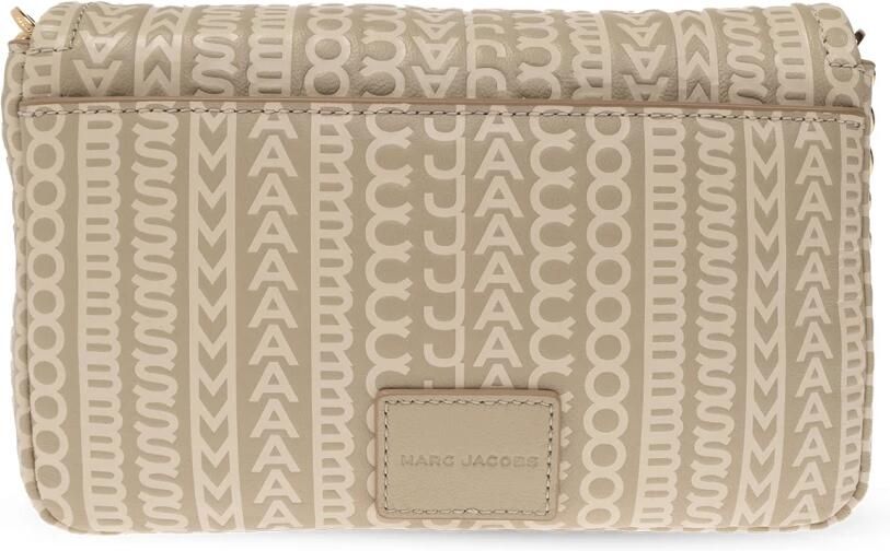 Marc Jacobs Crossbody bags The Monogram Leather J Marc Shoulder Bag in beige - Foto 5