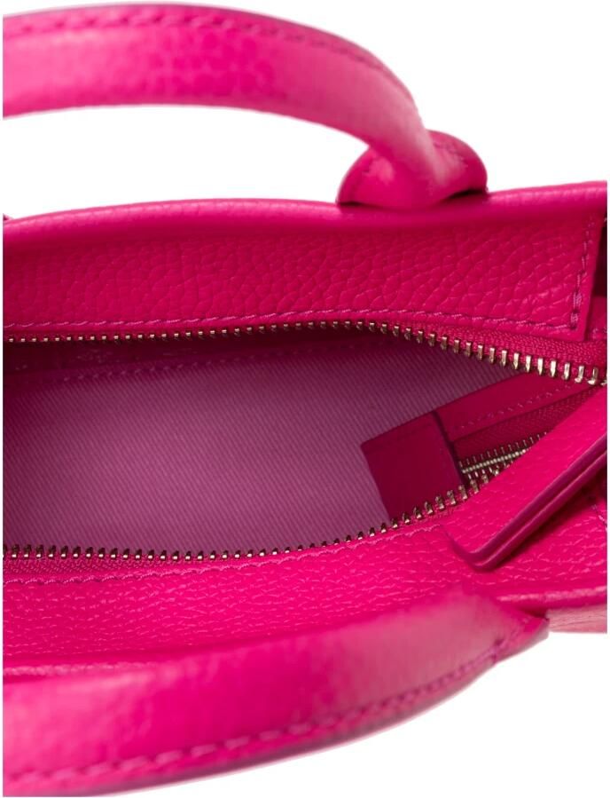 Marc Jacobs Roze Leren Micro Tote Tas Handtas Pink Dames - Foto 3