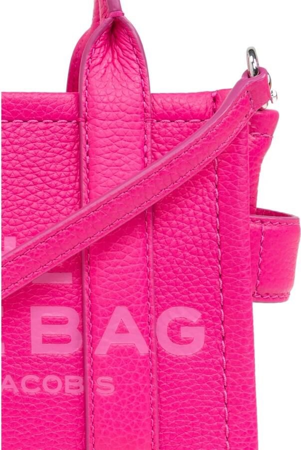Marc Jacobs Roze Leren Micro Tote Tas Handtas Pink Dames - Foto 6