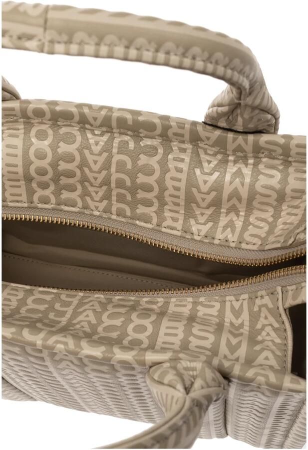 Marc Jacobs Kleine Monogram Tote Tas in Khaki Beige Dames - Foto 6