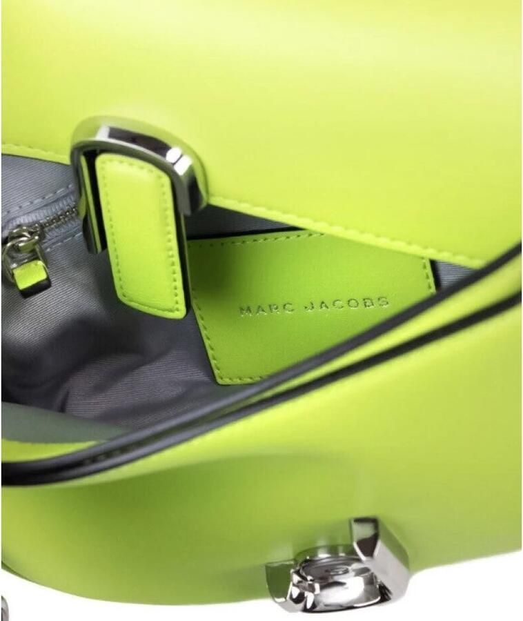 Marc Jacobs Groene Glow Leren Crossbody Handtas Green Dames - Foto 3